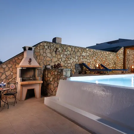 Aegean Blue View With Private Pool And Seaview ヴィラ *