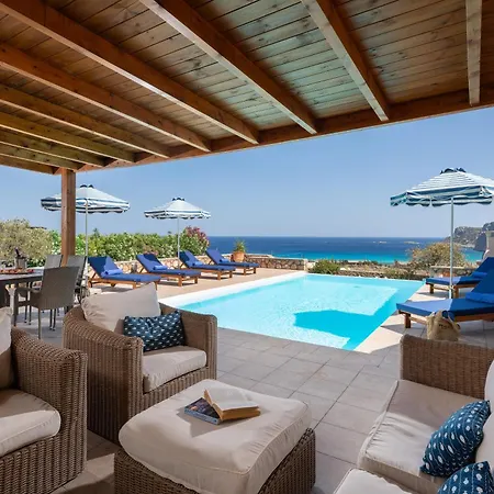 Aegean Blue View With Private Pool And Seaview *