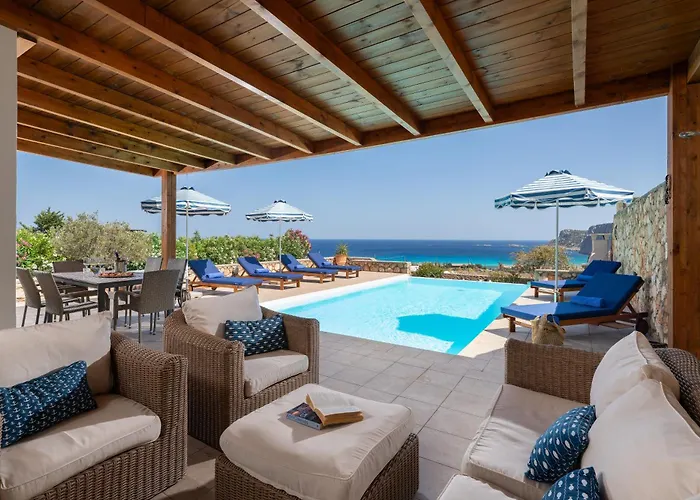 Aegean Blue View With Private Pool And Seaview *