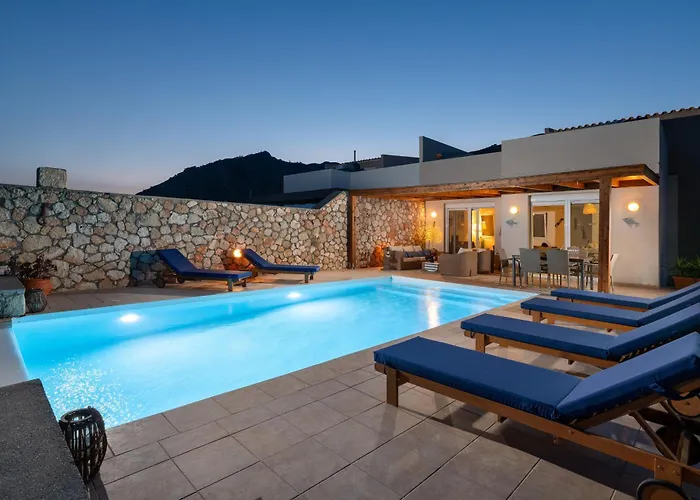 Aegean Blue View With Private Pool And Seaview *